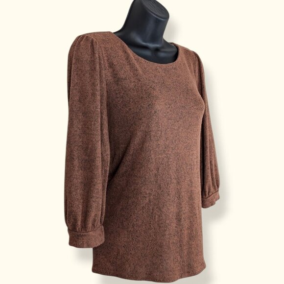 Monteau Soft 3/4 Sleeve Blouse - Picture 2 of 7